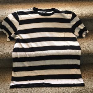Obey striped t shirt